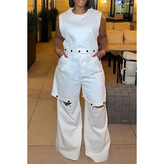 2 Piece Detachable Pants/ Shorts  Set