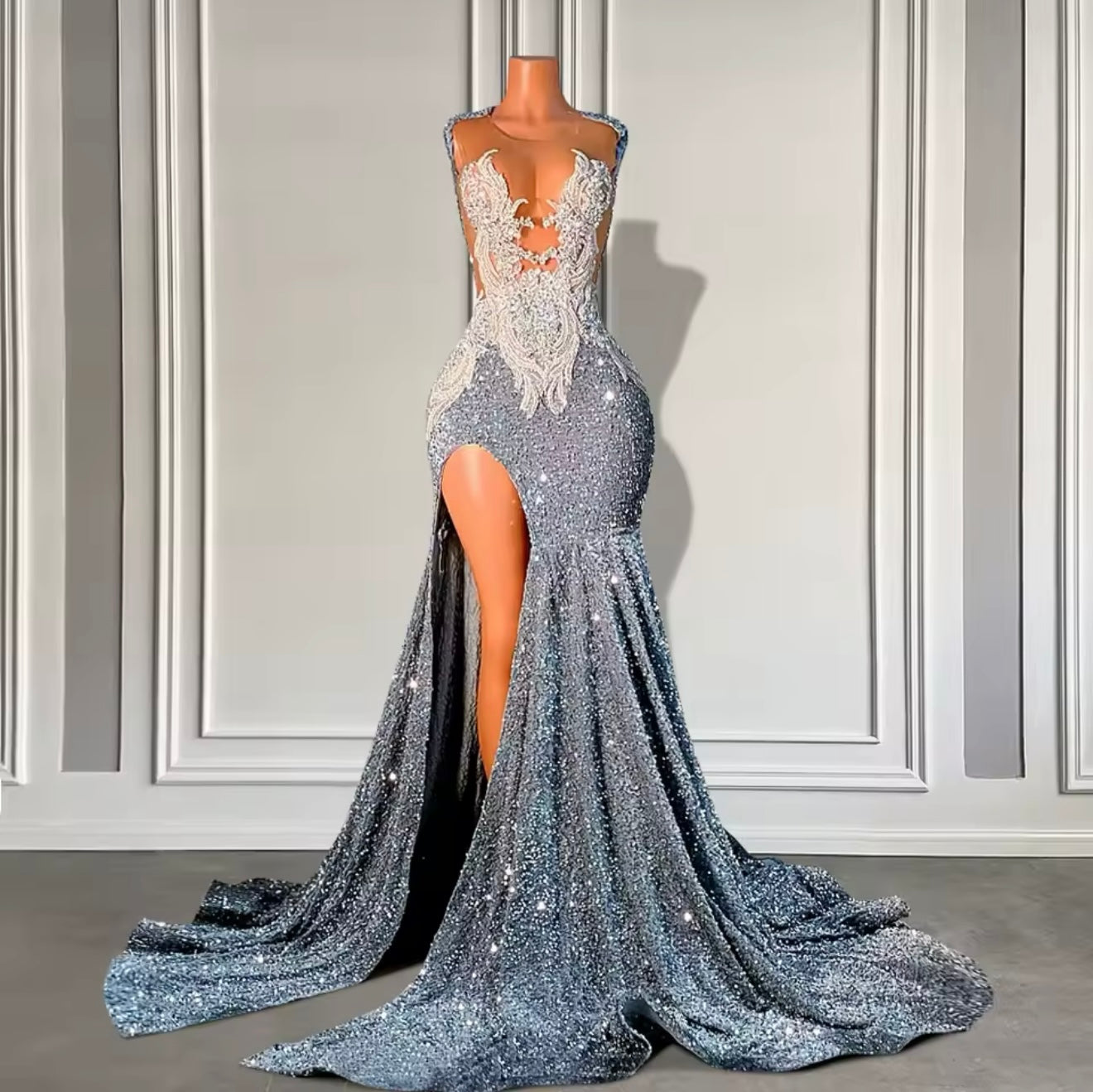 Sparkle Mermaid Prom Dress