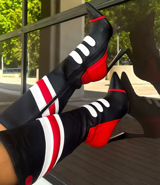 Race Track Retro Boots