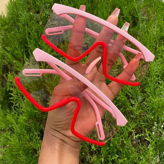 Clear 2 Tone Sunglasses