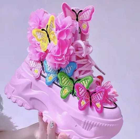 3D Butterfly Sneaker
