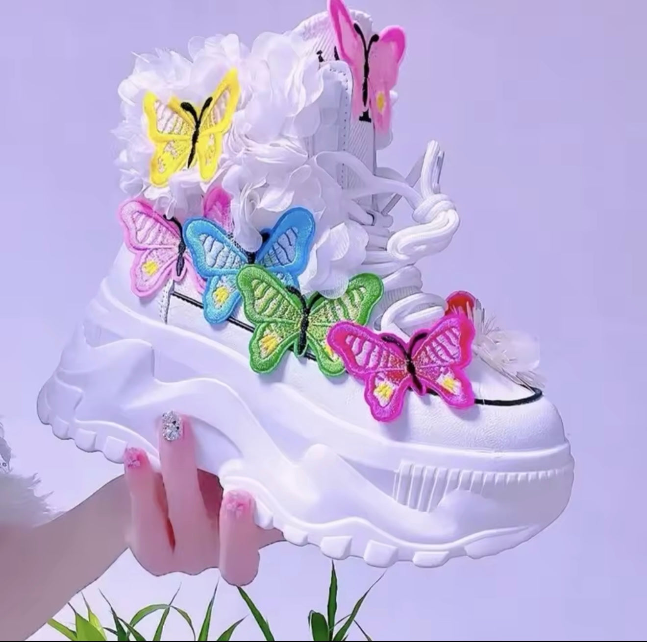 3D Butterfly Sneaker