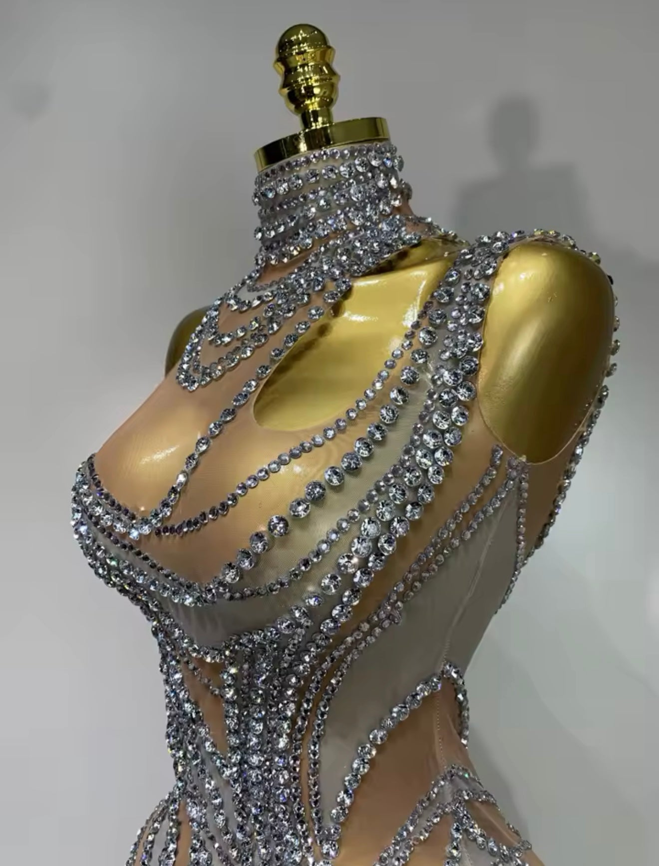 Diamond Out Fitted Dress