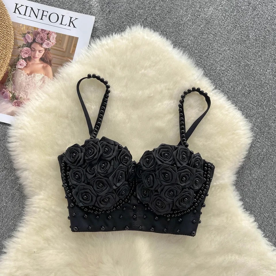 Sexy Pearl Bra Top