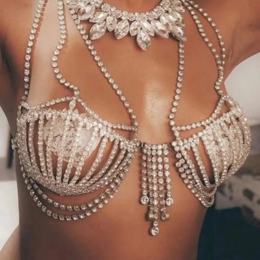 Diamond Shell Bra Top
