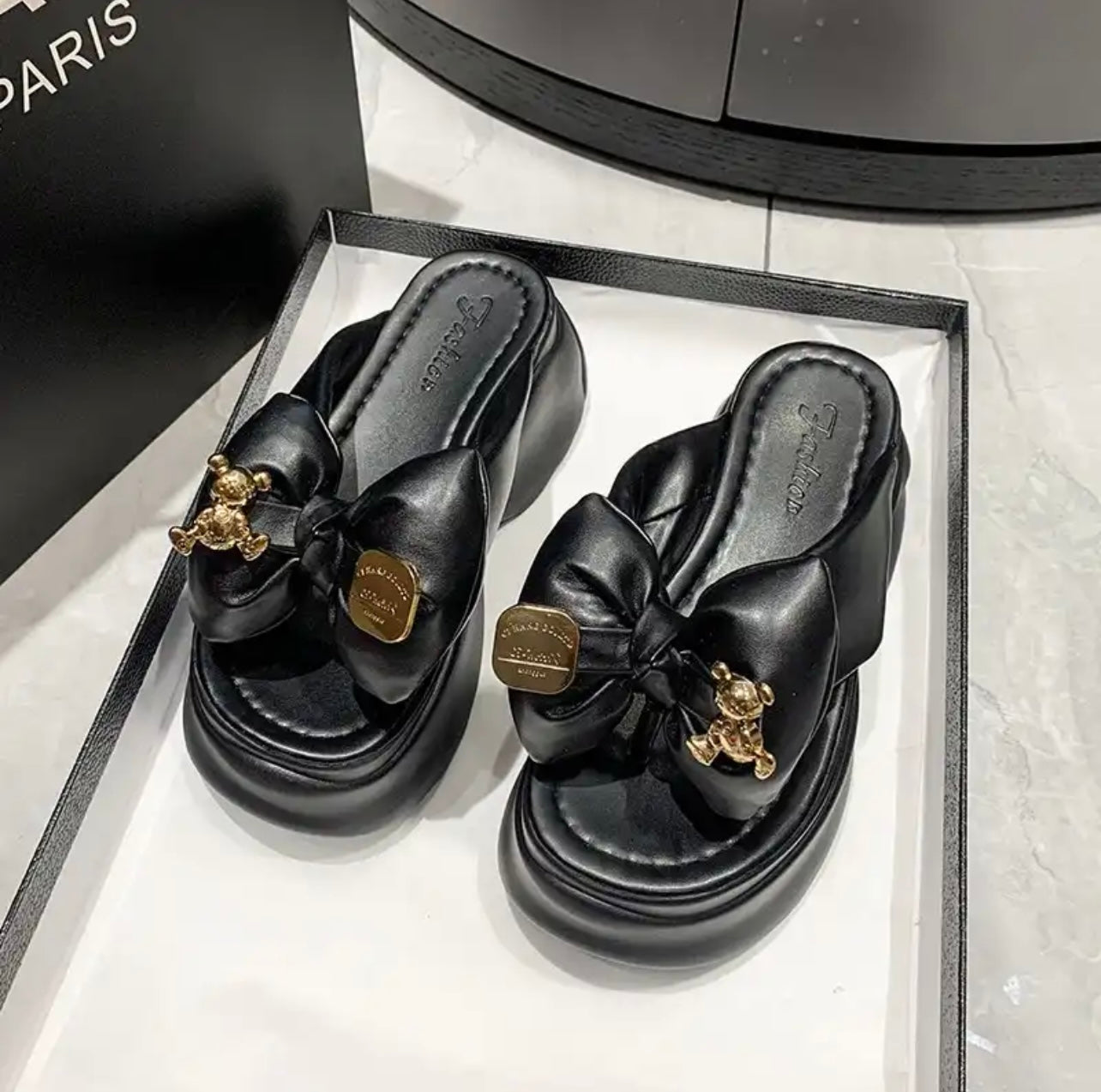 Big Bear Stack Flip Flops
