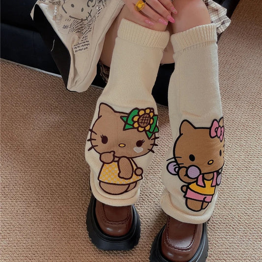 Knitted Cartoon Socks