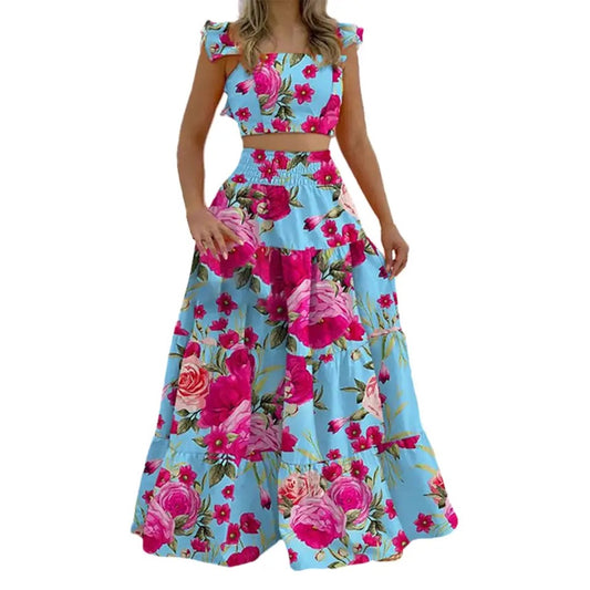 Flowy Maxi Skirt Set