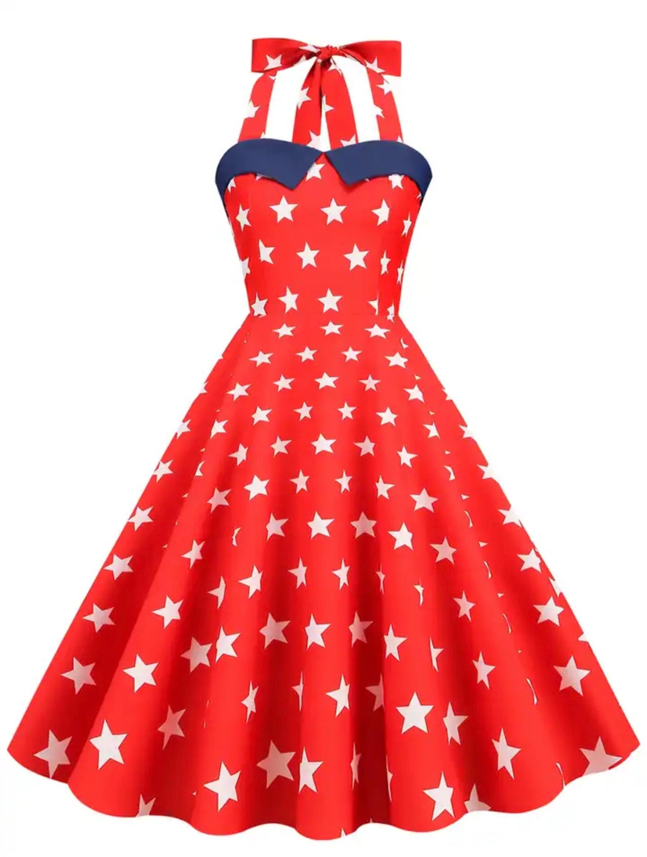 Elegant 4Th Of July Dress