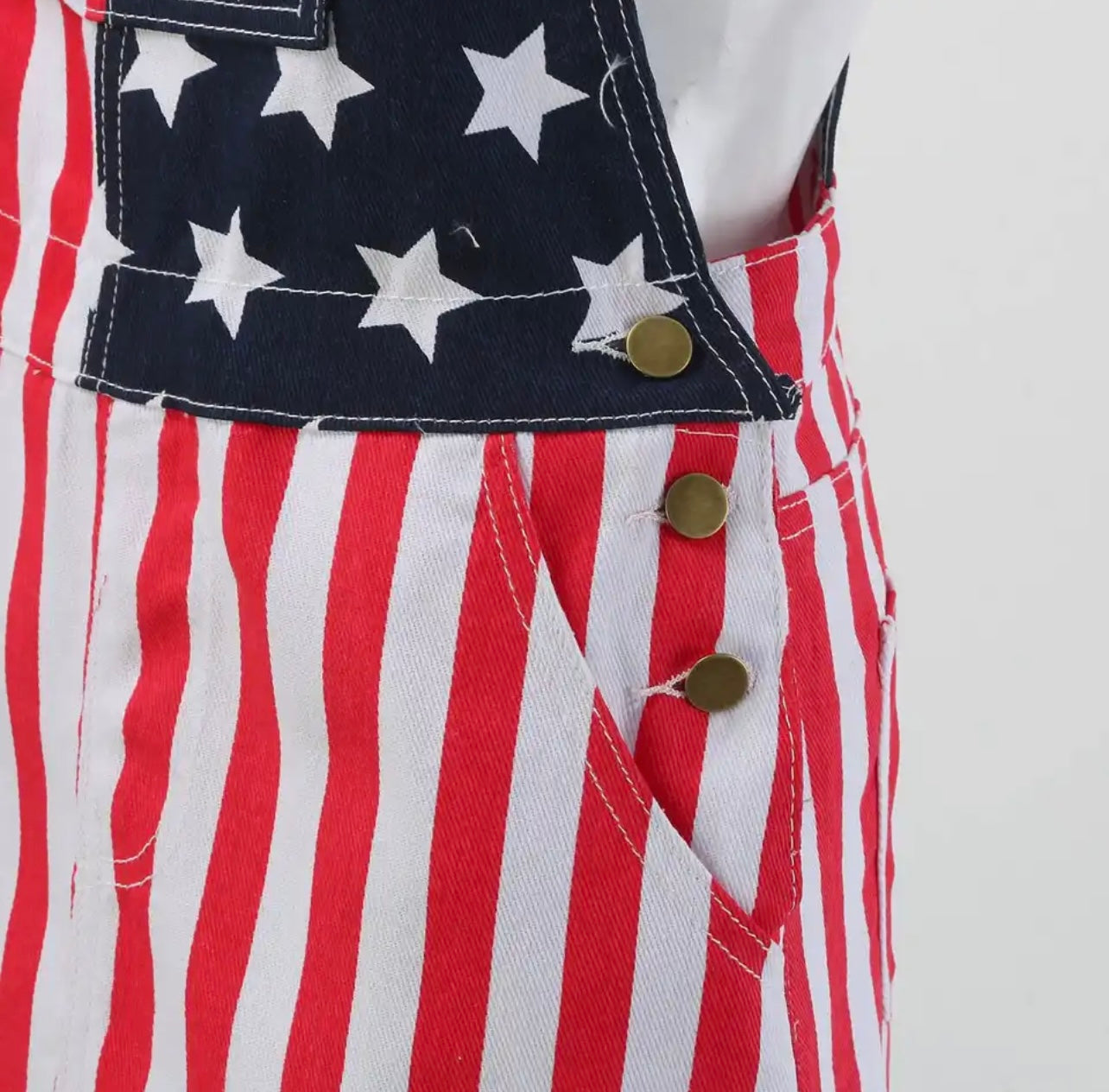 4th of July Romper Dress