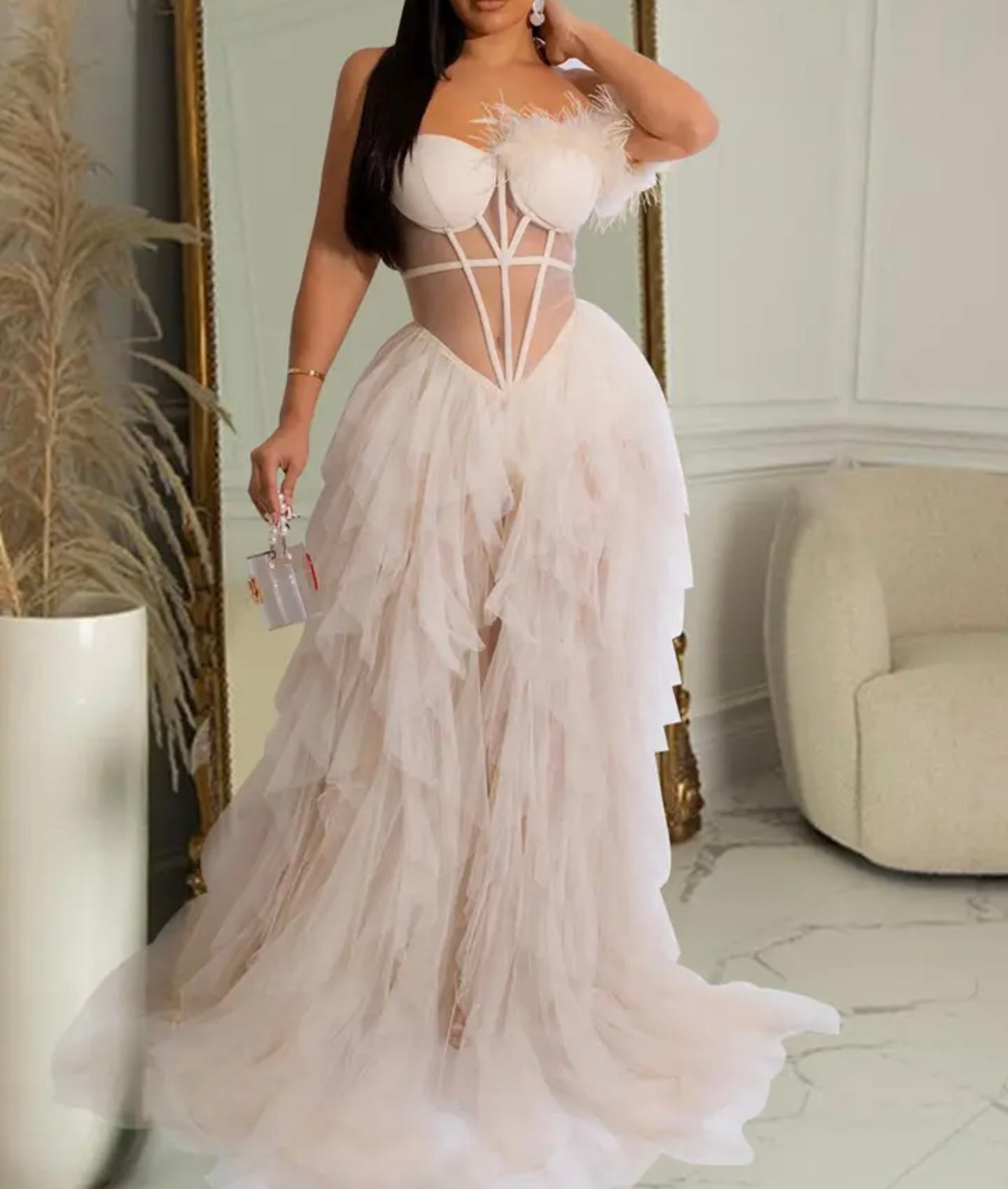 Party Ruffle Dress