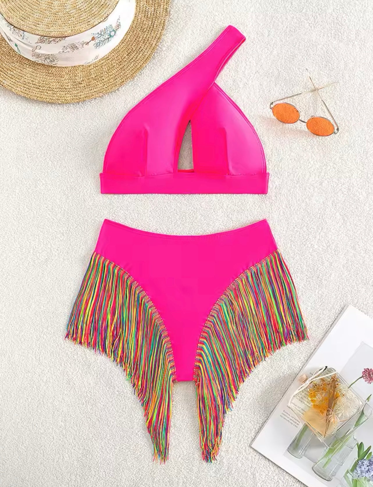 Multi Fringe Swimsuit