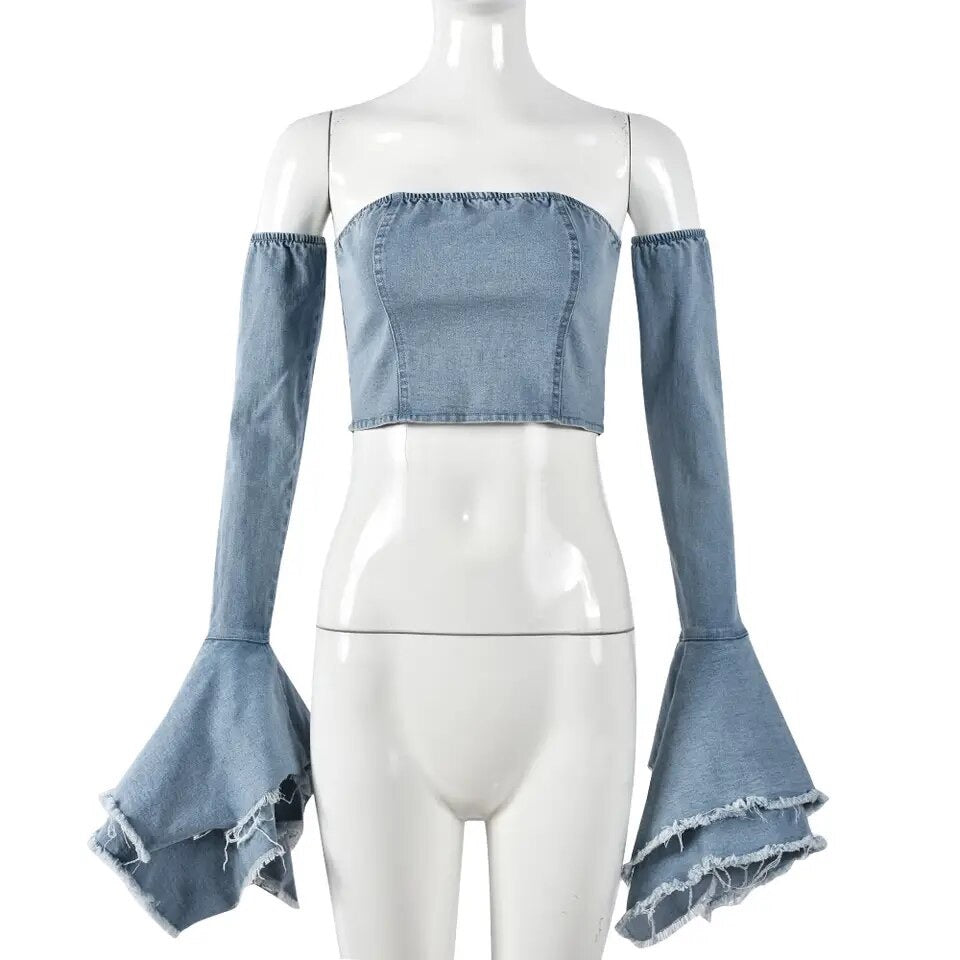 Sexy Flare Crop Top
