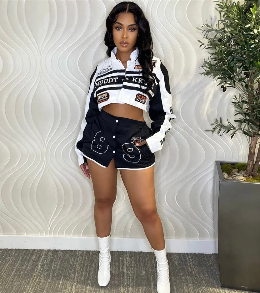 Fuel Me Up Detachable Jacket / Skirt Set