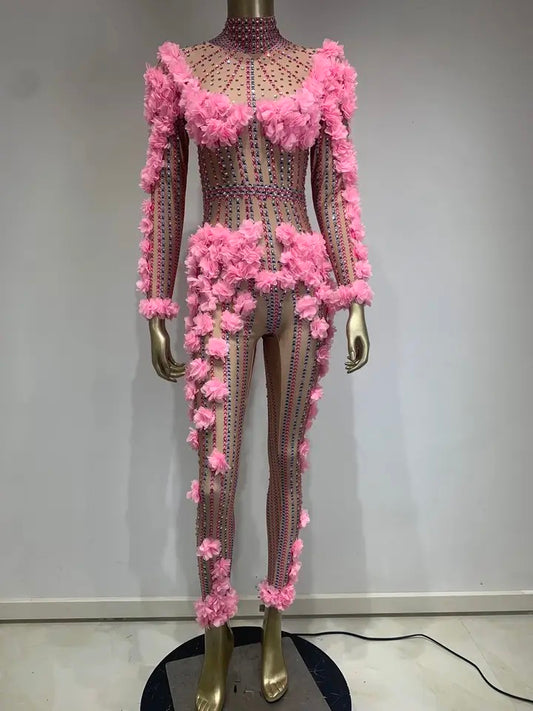 Pink Pedals Bodysuit