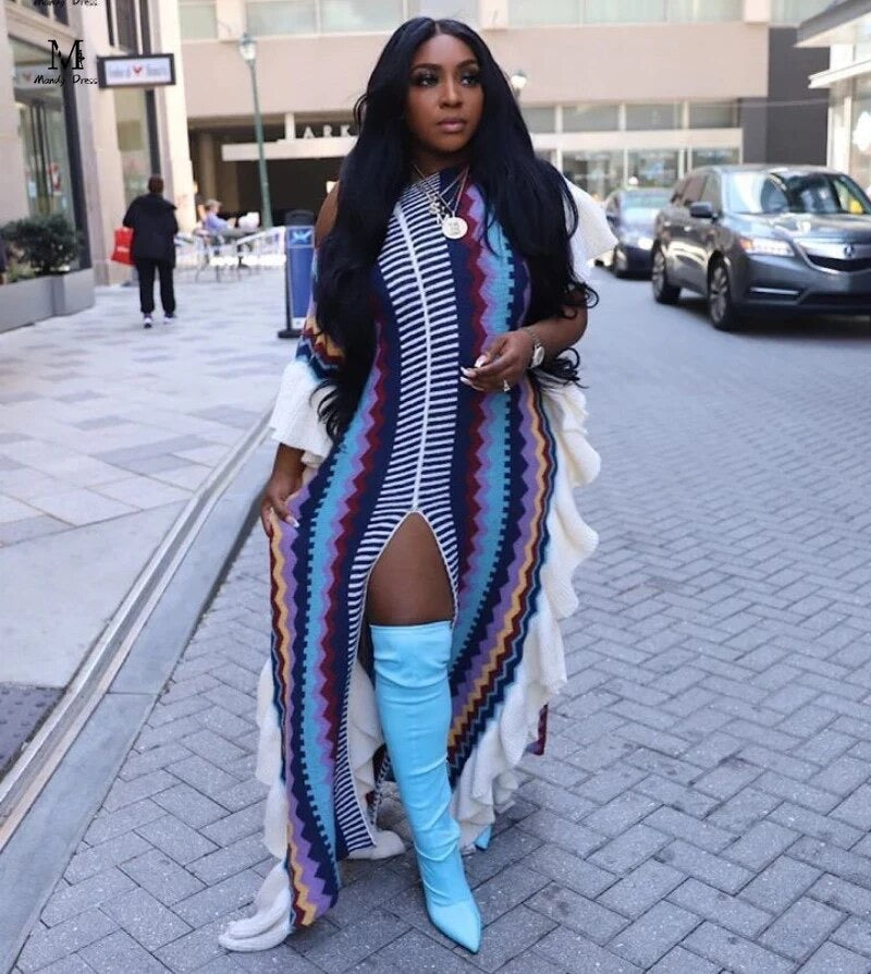 Maxi pleaded Out Dress
