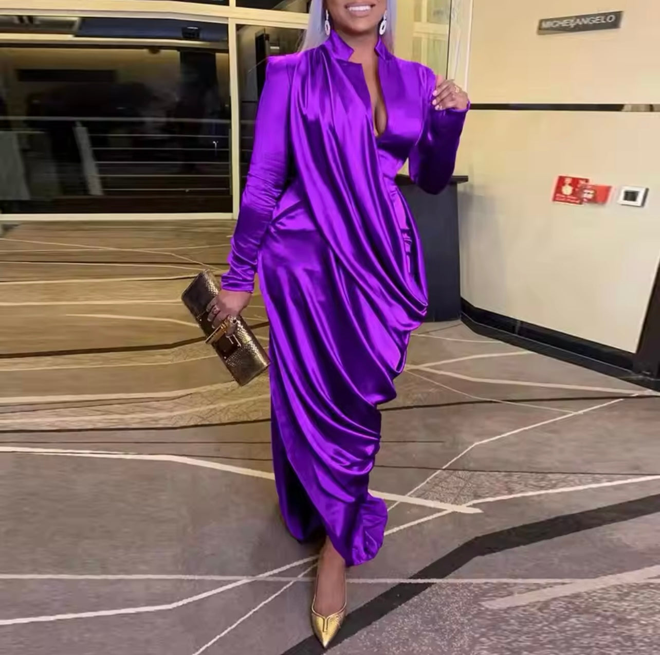 Dripping Elegant Dress