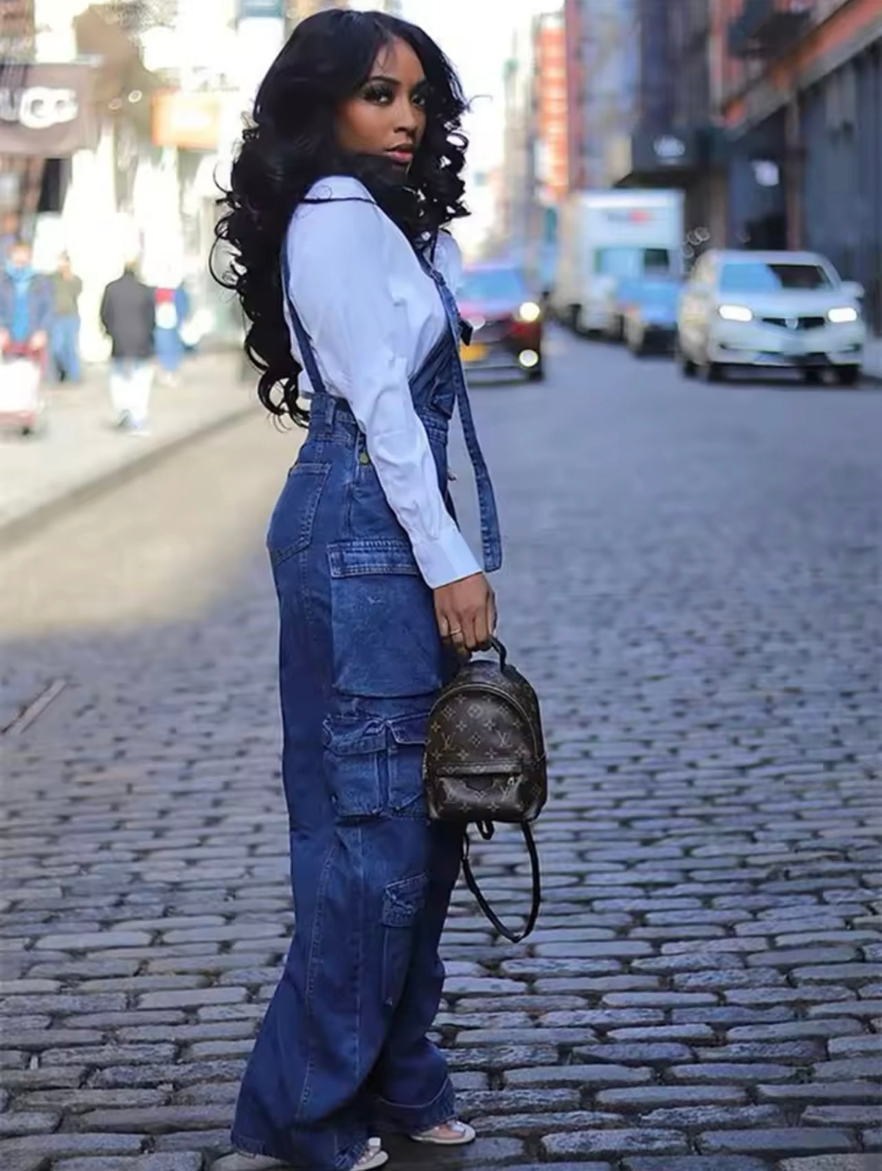 Vintage Denim Jumpsuit