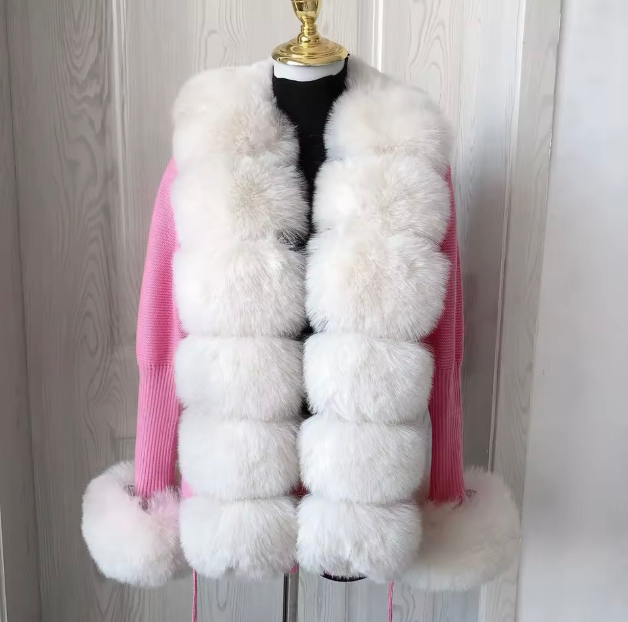 Winter Fur Cuff Jackets