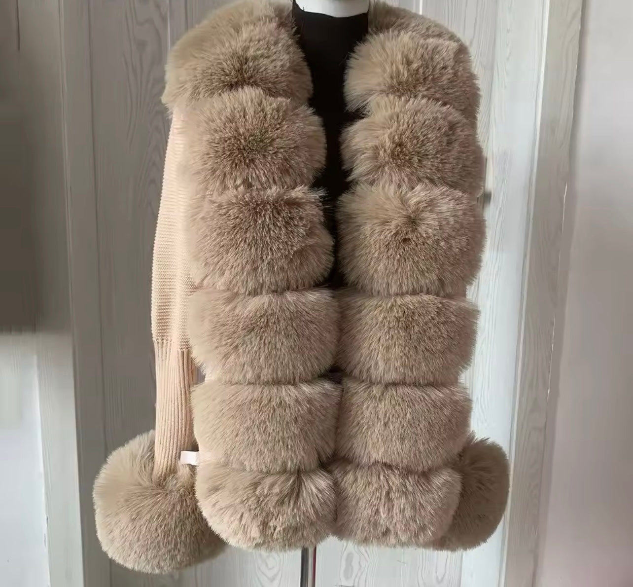 Winter Fur Cuff Jackets