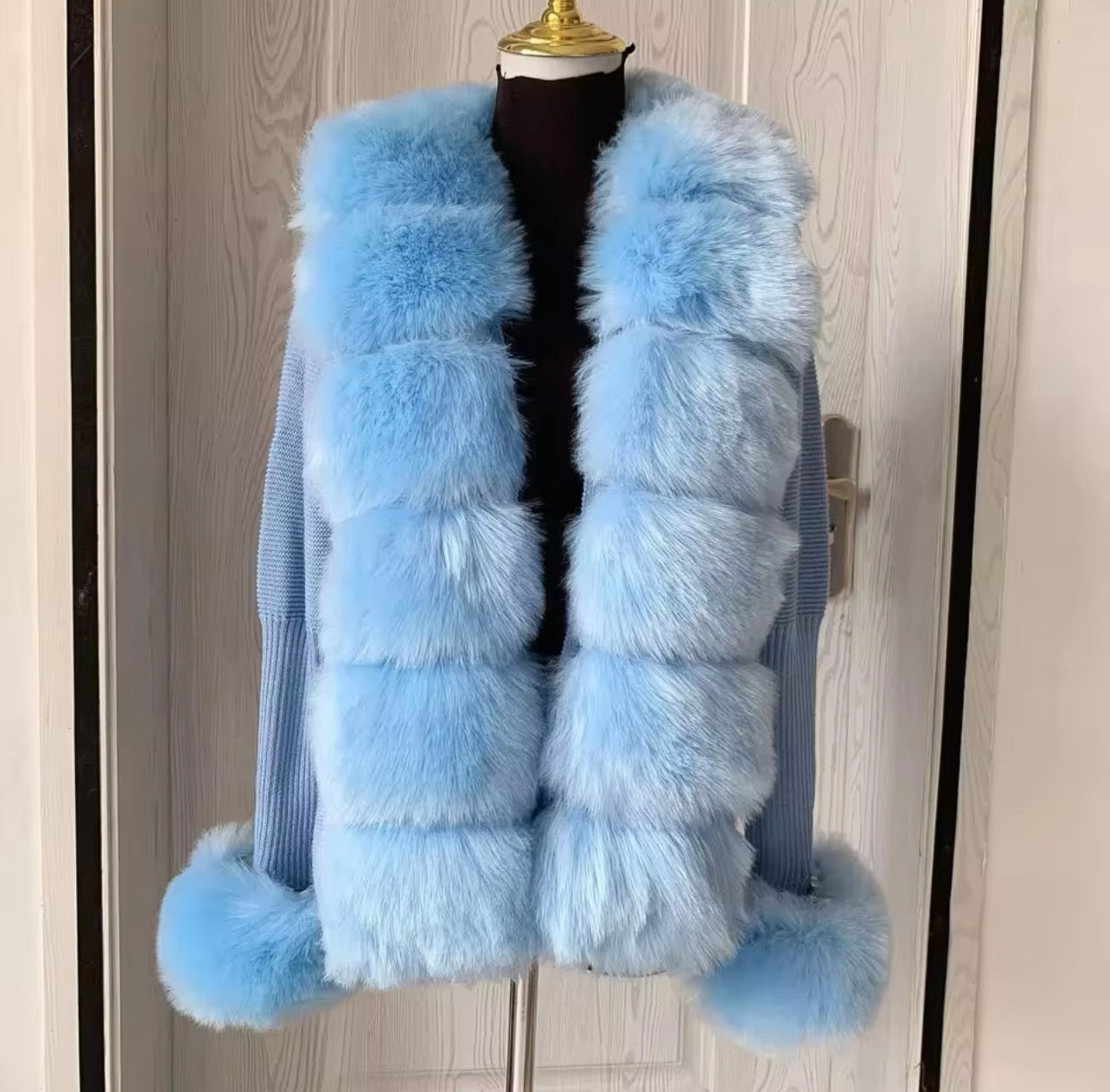 Winter Fur Cuff Jackets