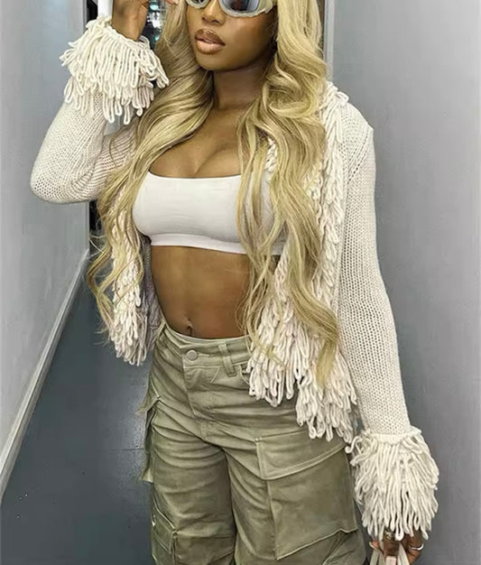 Fringe Cardigan