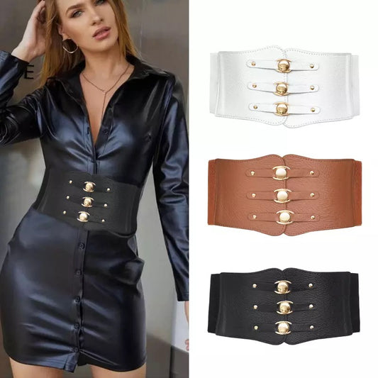 Fashionable Button Belt