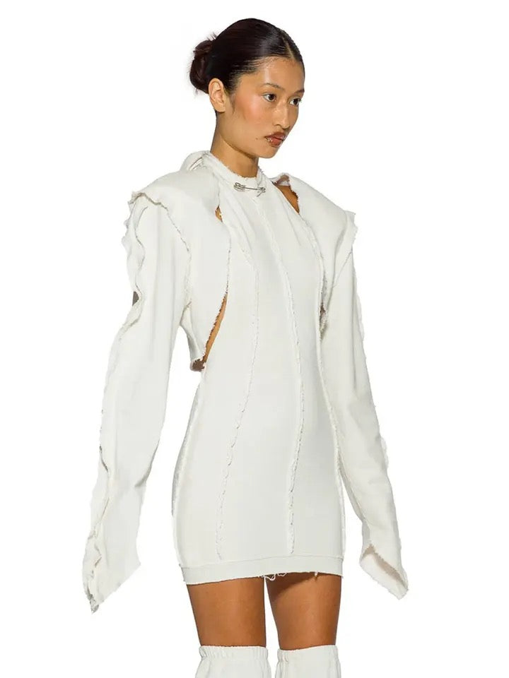 Cut out Sweater Dress