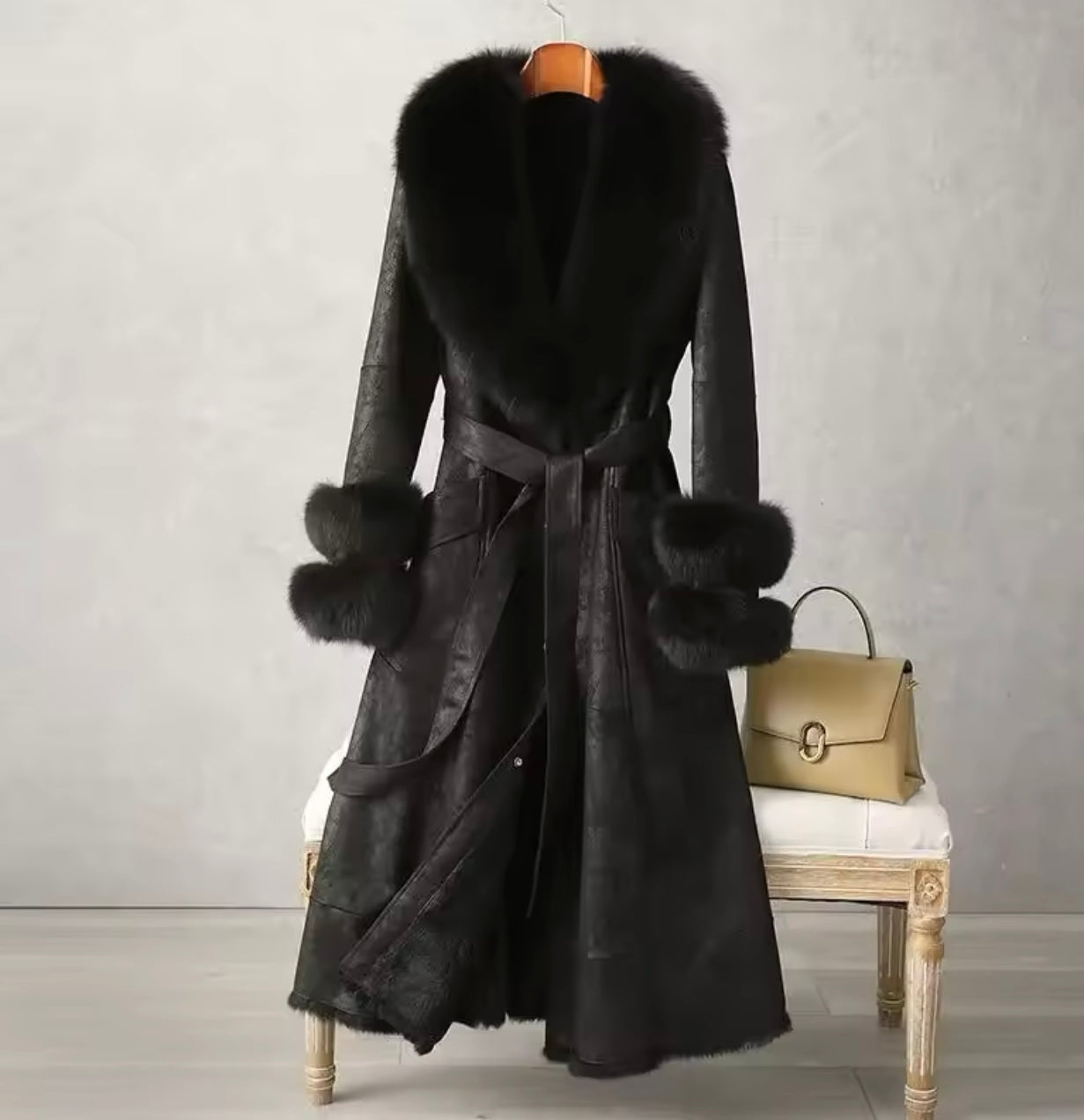 Double Puff Trench Coat