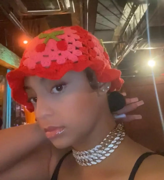 Fun Girl crochet Bucket Hats