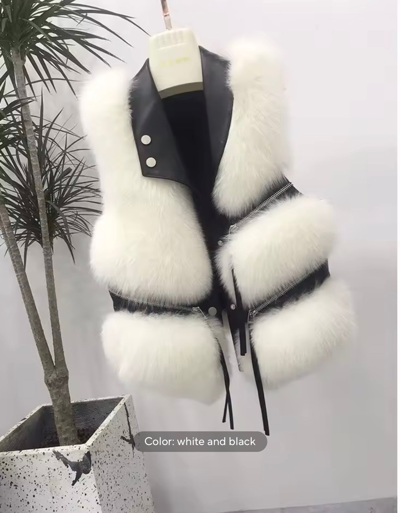 Retro Zipper Vest