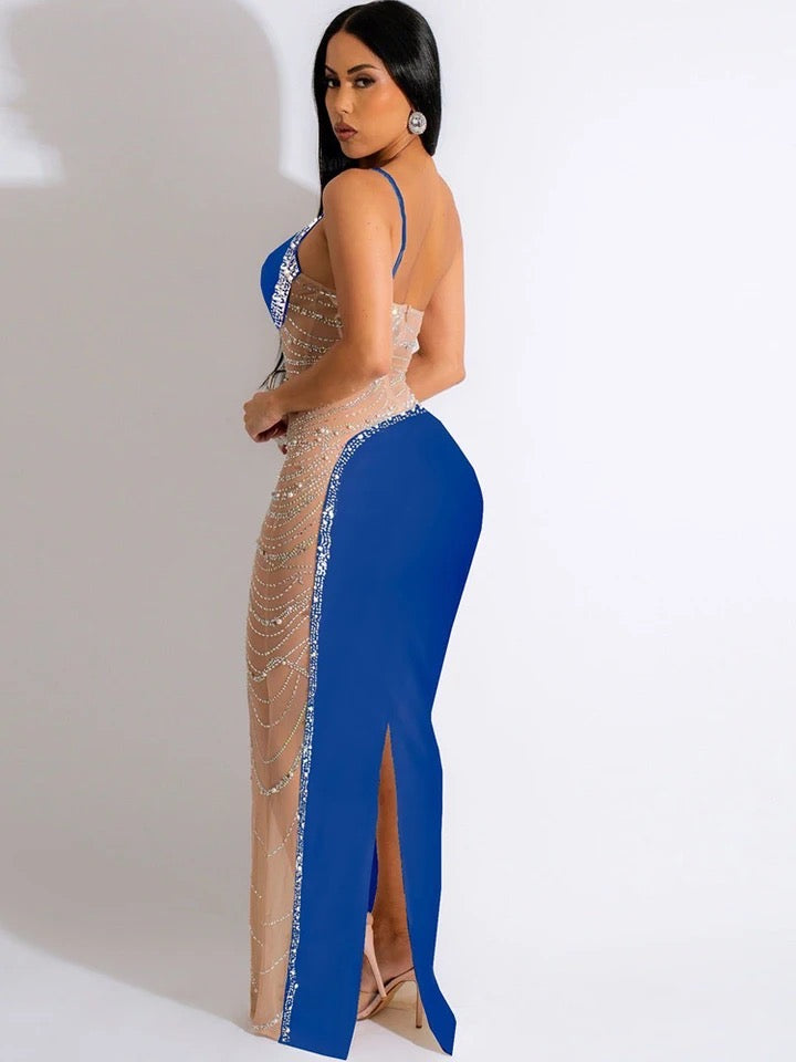 Elegant Long off Shoulder Dress