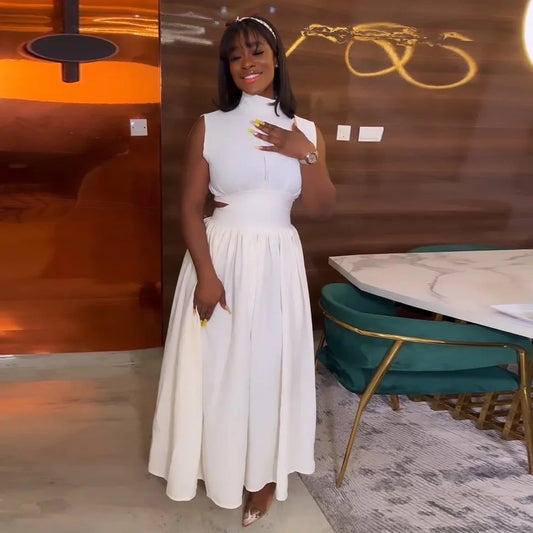 Serving Long Élégant Dress