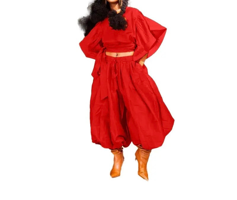 Oversized Baggy Pants Set