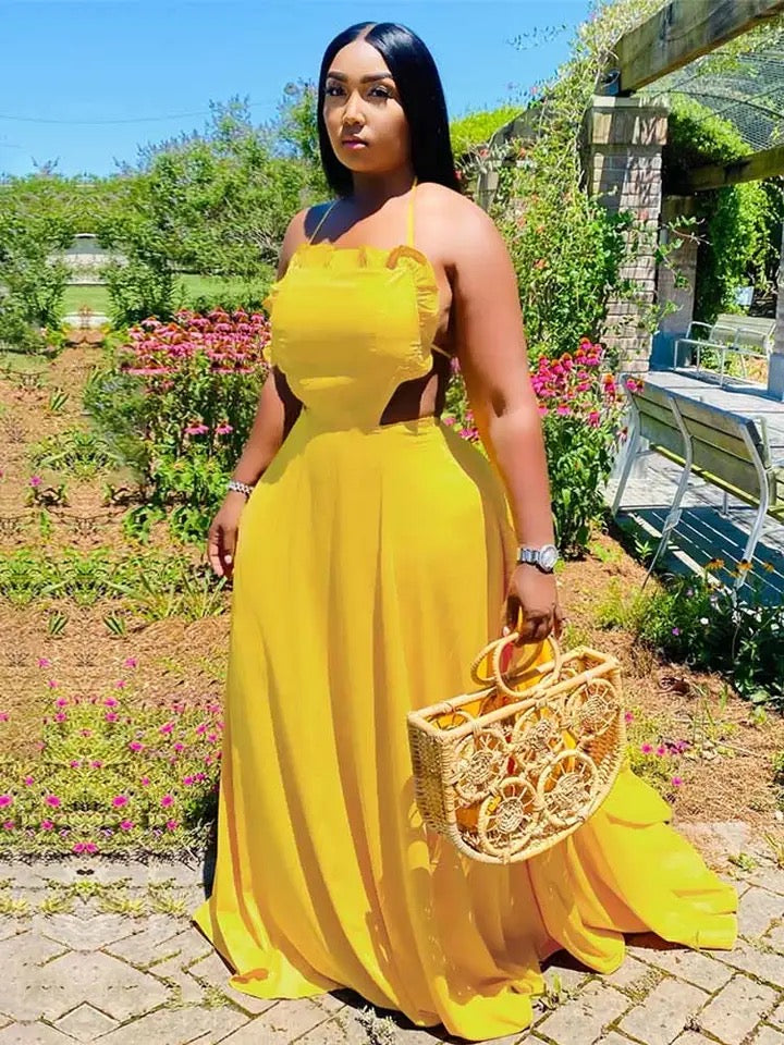 Cooling Out Maxi Dress