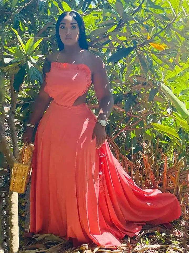 Cooling Out Maxi Dress