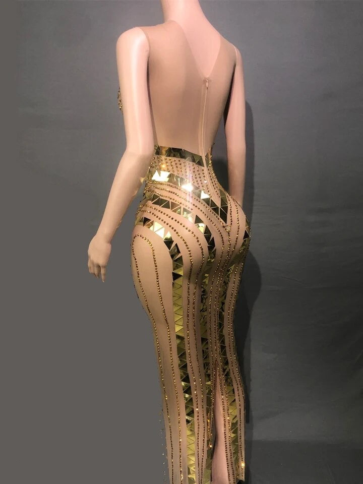 Long Transparent evening Dress