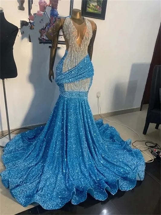 Cross Over Luxury Prom Dresss