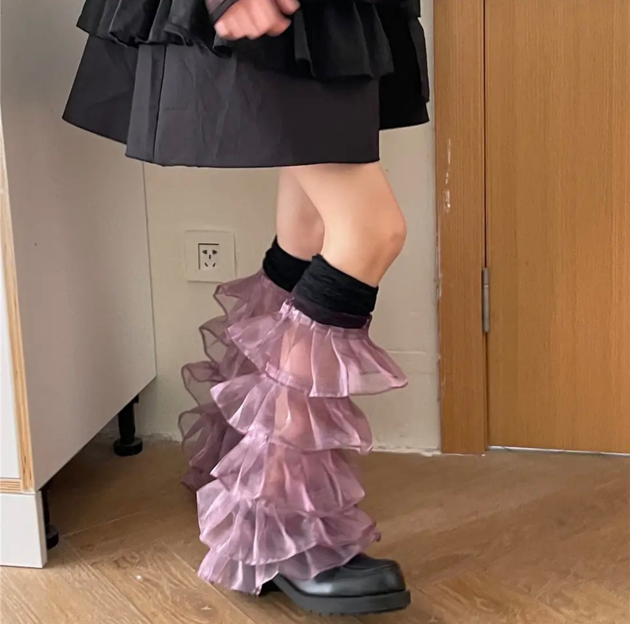 Ruffle Barbie Leg Warmers