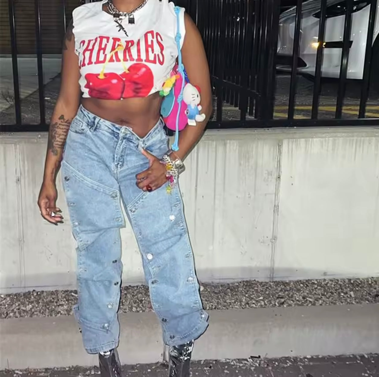 Button Out Cargo Pants