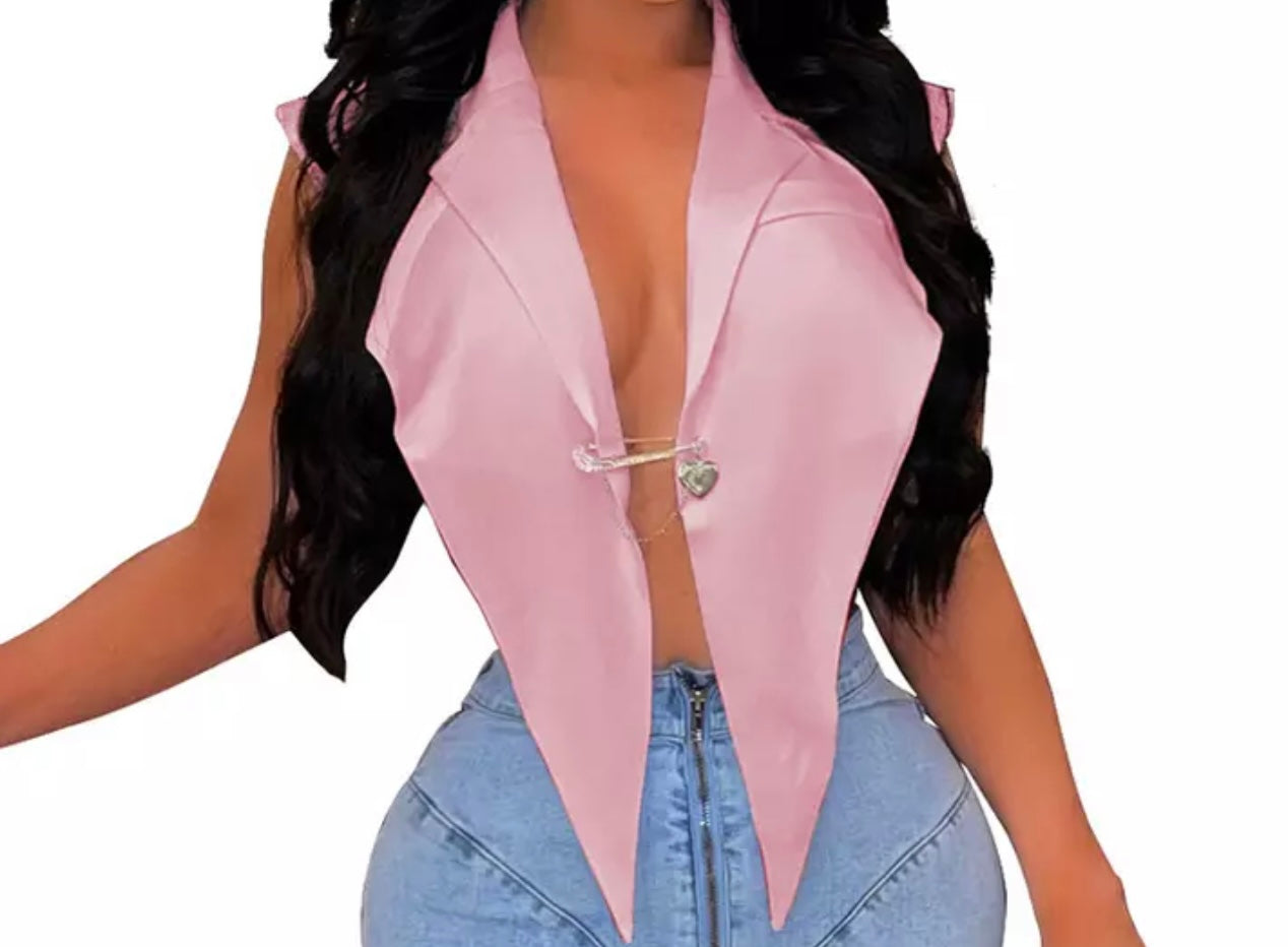 Pin Me Up V Top