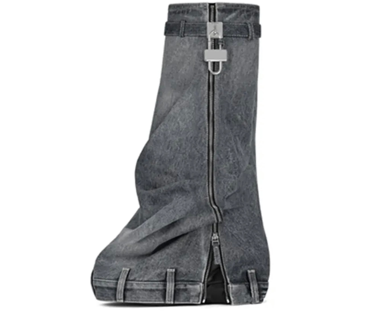 Denim Pocket Boots