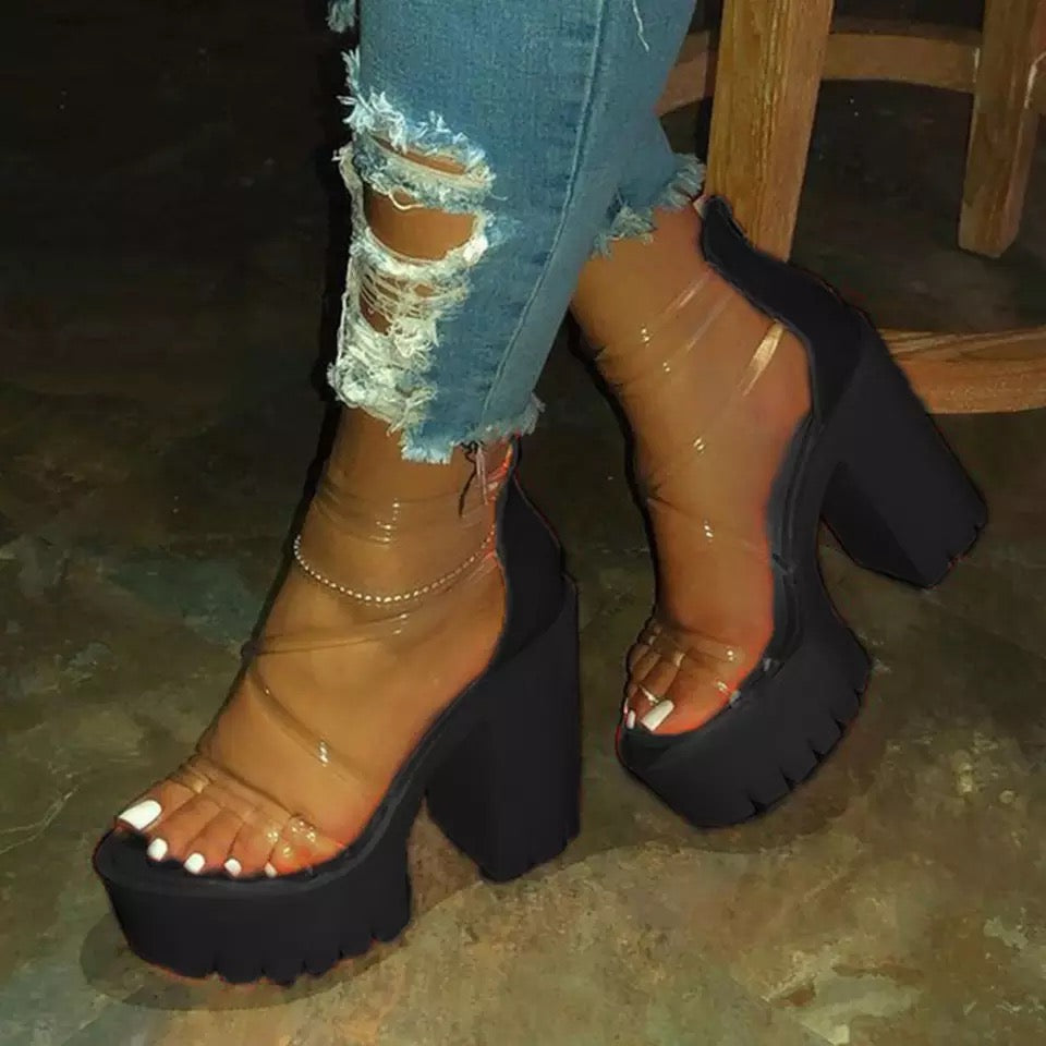 Transparent Sandal