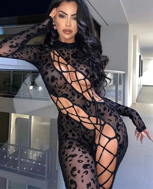 Lace Me Down Jumpsuit