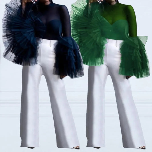 Hot Topic Ruffle Top