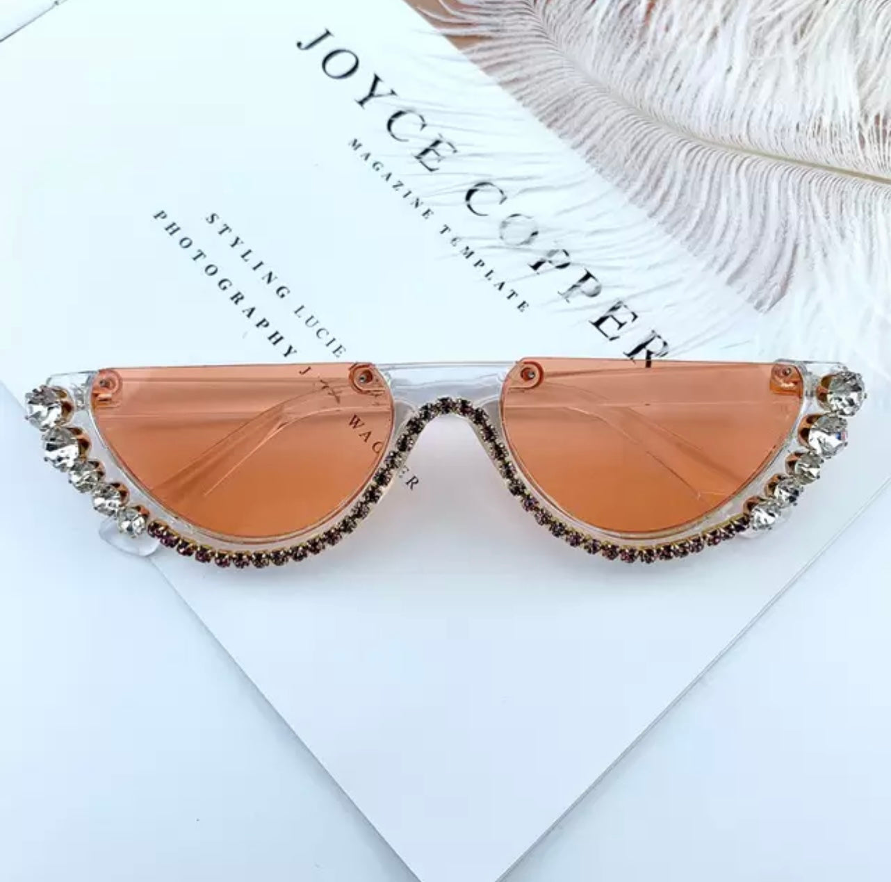 Half Diamond Sunglasses