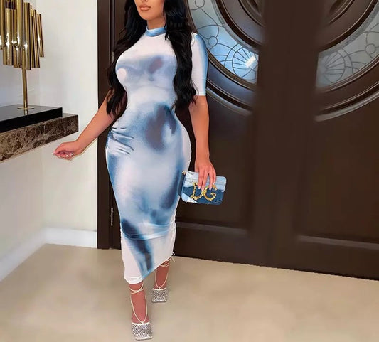 Long Fitted Sexy Dress