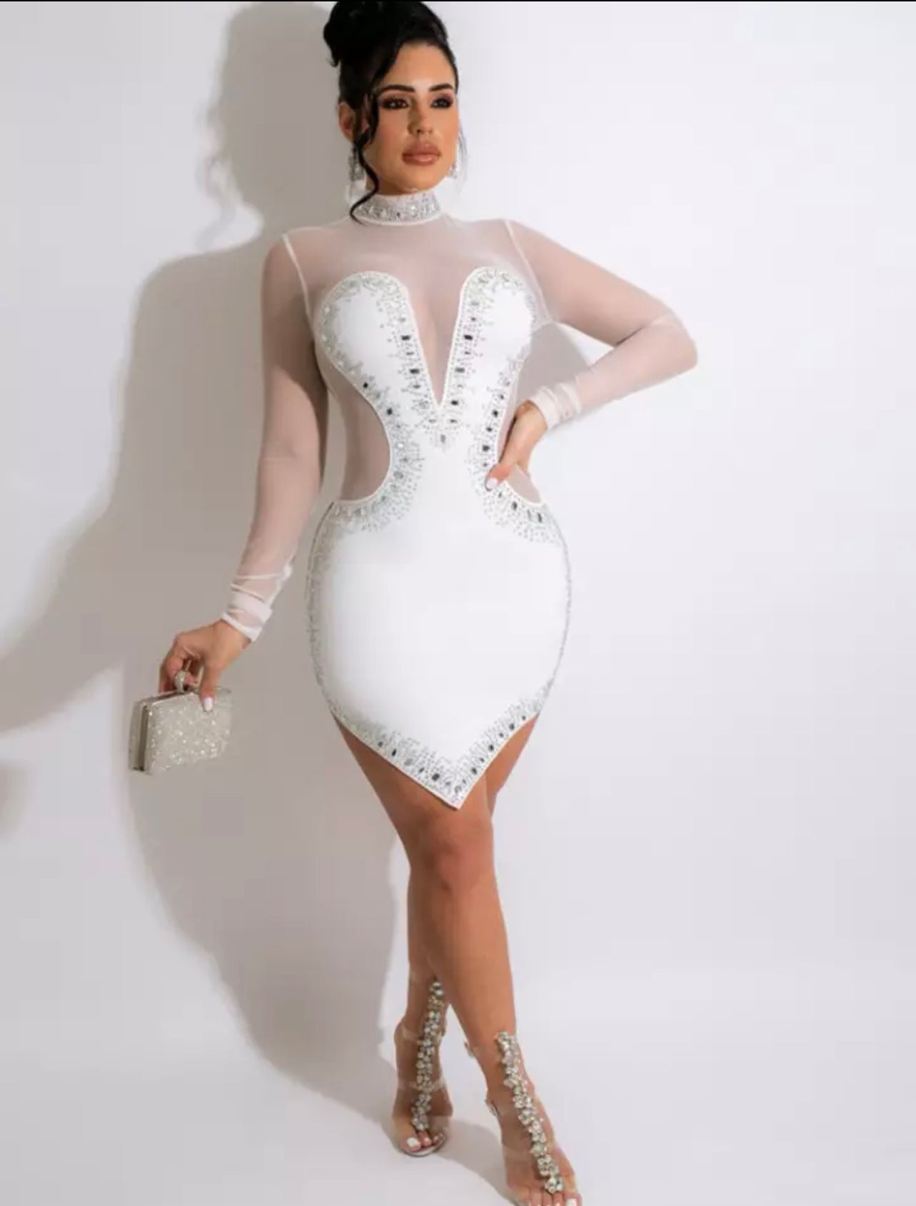 V-Shape Night Out Dress