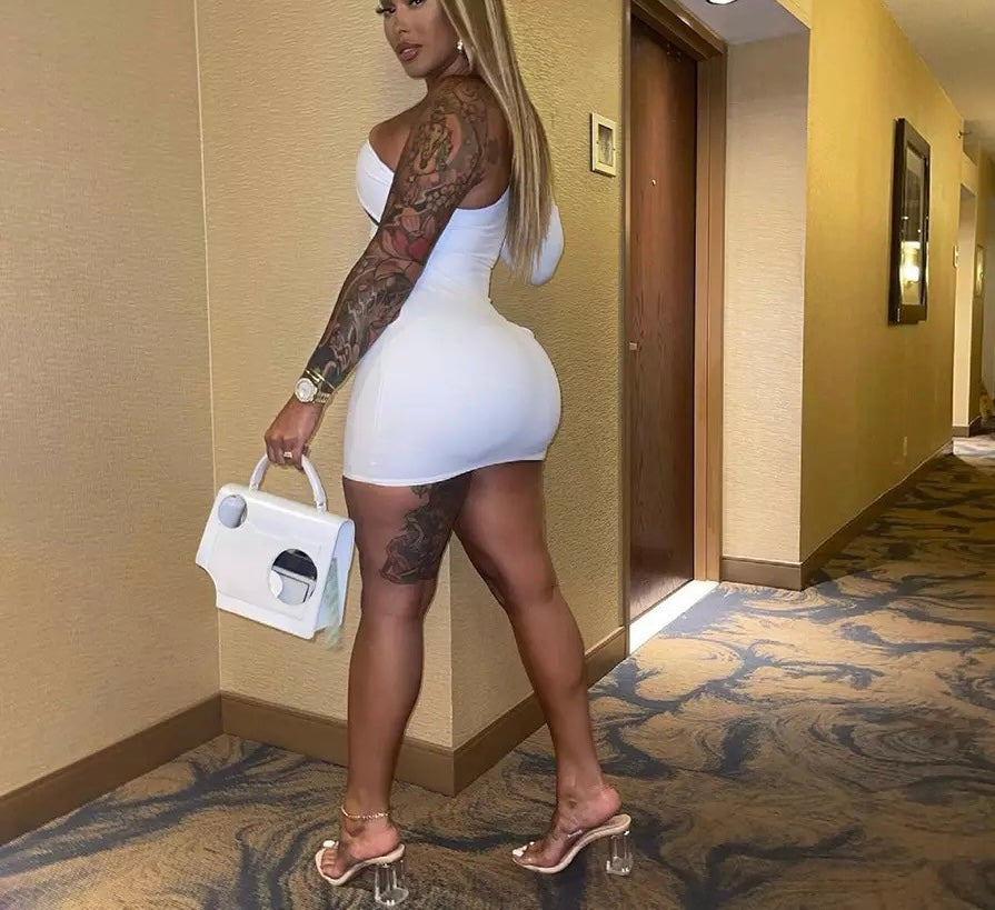 Sexy Cut Out Mini Dress