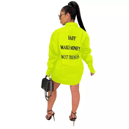 Make Money Not Friends Dress